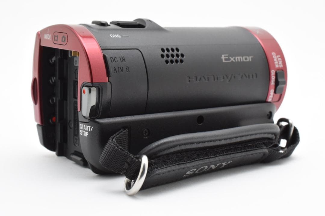 【美品】SONY Handycam HDR-CX120 レッド　動作確認済