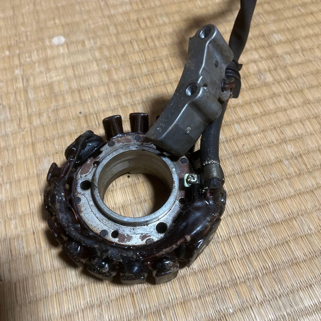 CB400N 実働ジェネレーター　フライホイール