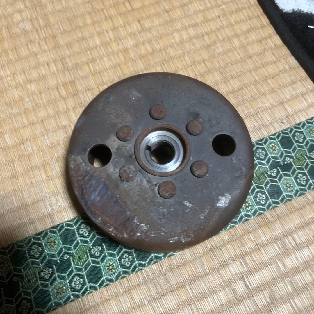 CB400N 実働ジェネレーター　フライホイール