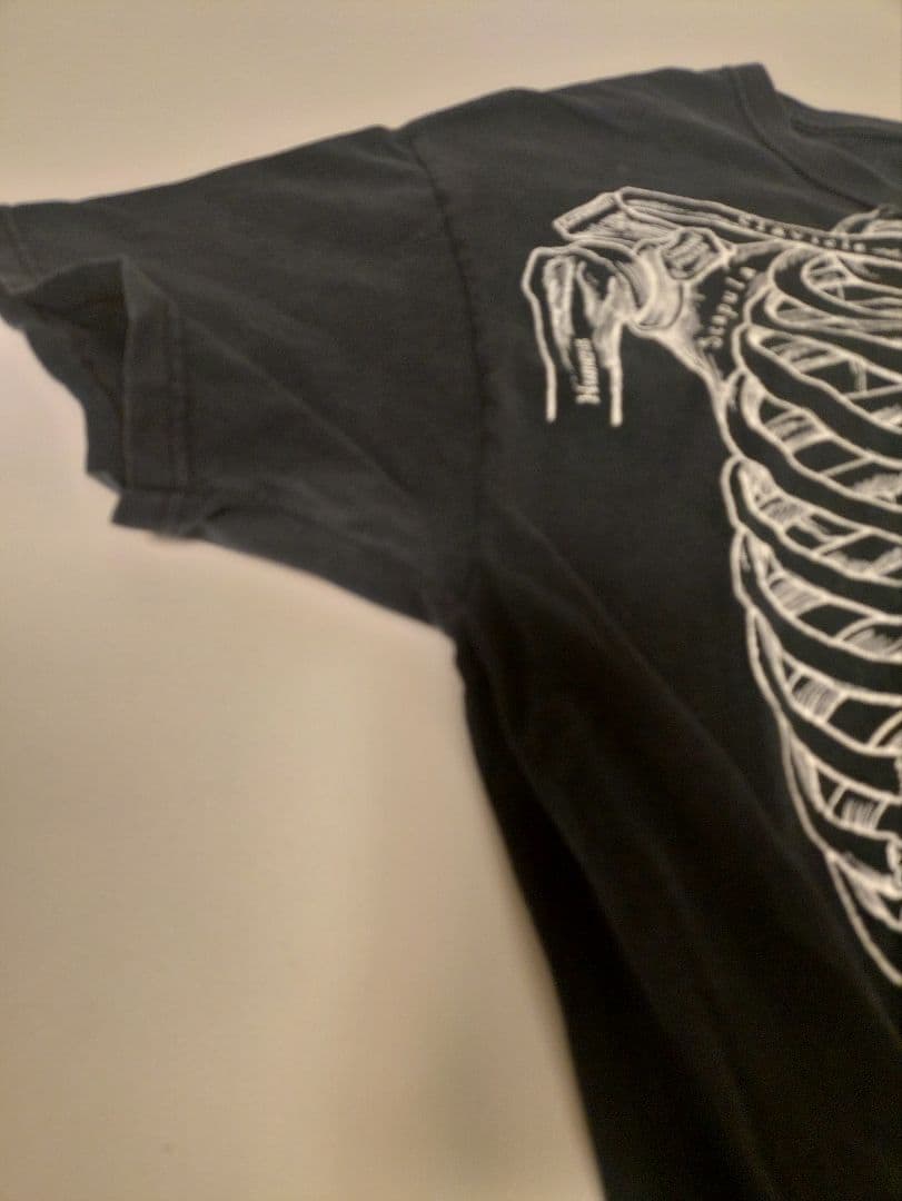 Leslie Arwin Skeleton tシャツ L