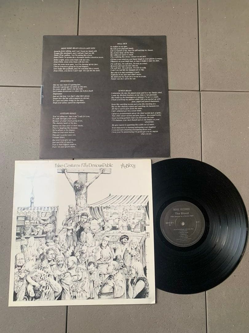 洋楽 The Blood - False Gestures For A Devious