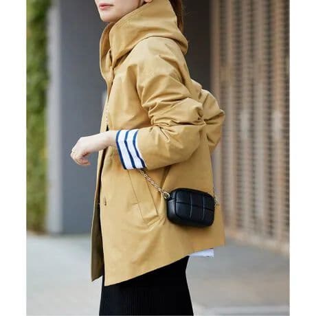 【完売品】JOURNAL STANDARD グログランフードコート ベージュ38