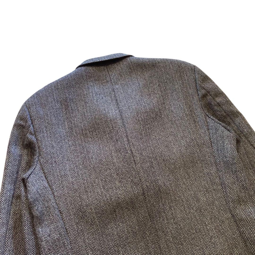 80〜90s Burberry ウールテーラードジャケット ツイード バーバリー