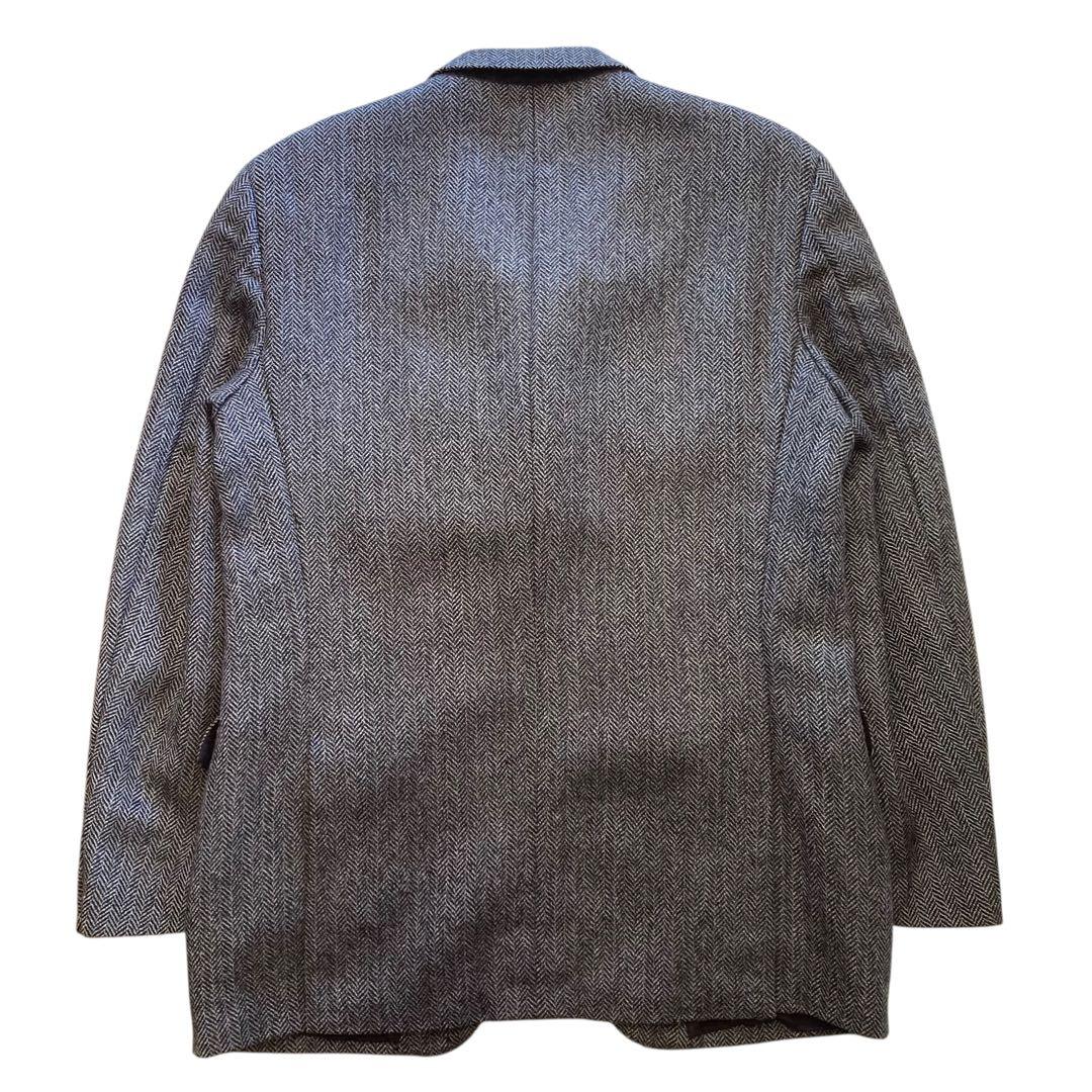 80〜90s Burberry ウールテーラードジャケット ツイード バーバリー