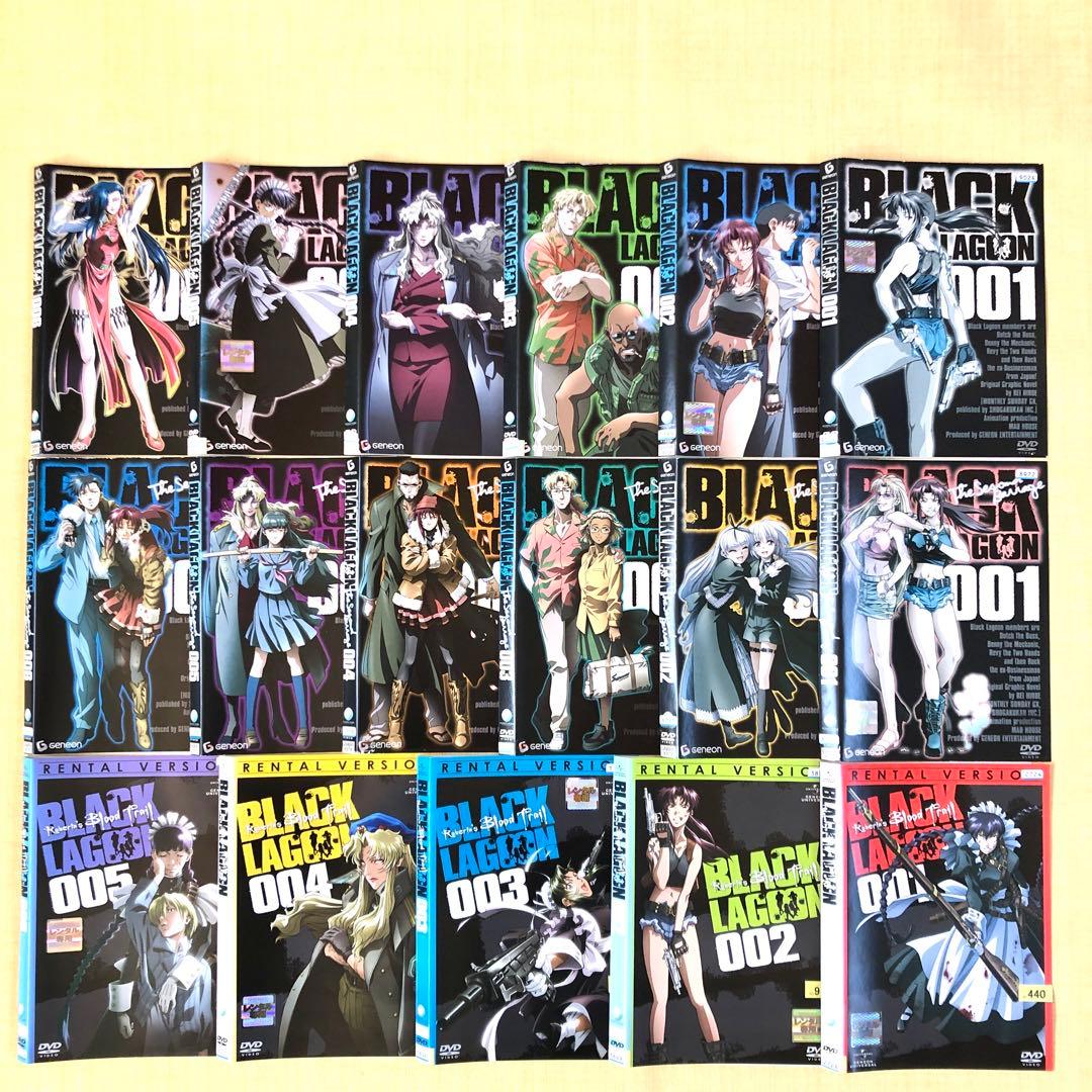 BLACK LAGOON ブラック ラグーン 全17巻 DVD