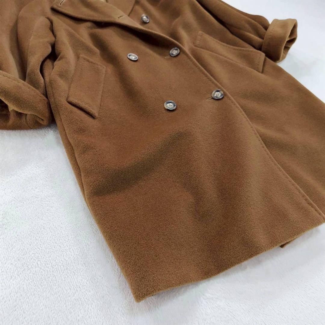 Max Mara マックスマーラ カシミア コート 高級 白タグ キャメル