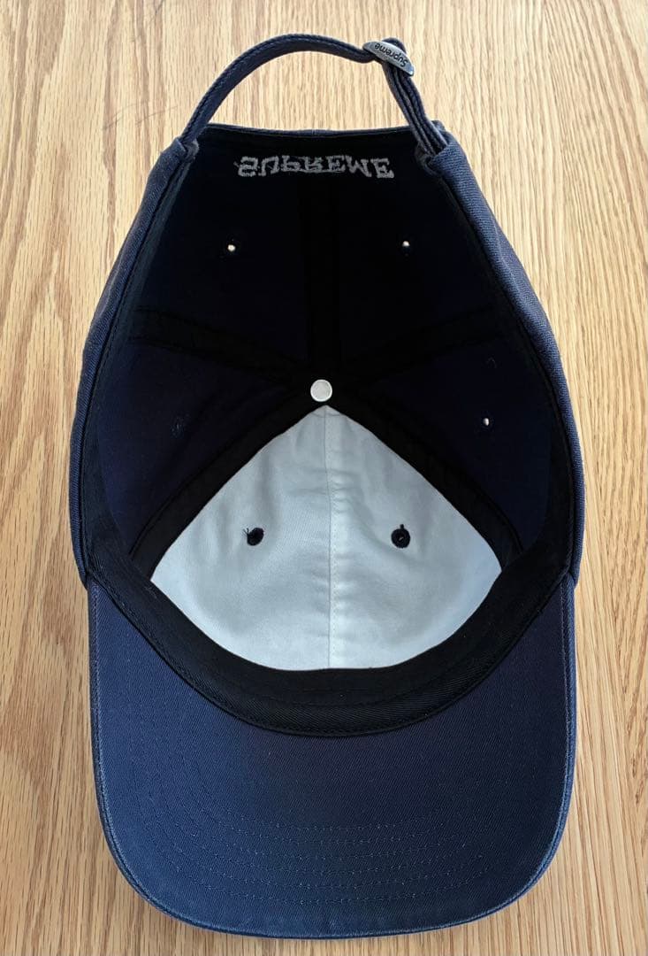 Supreme シュプリーム BleachedChino 6Panel ネイビー