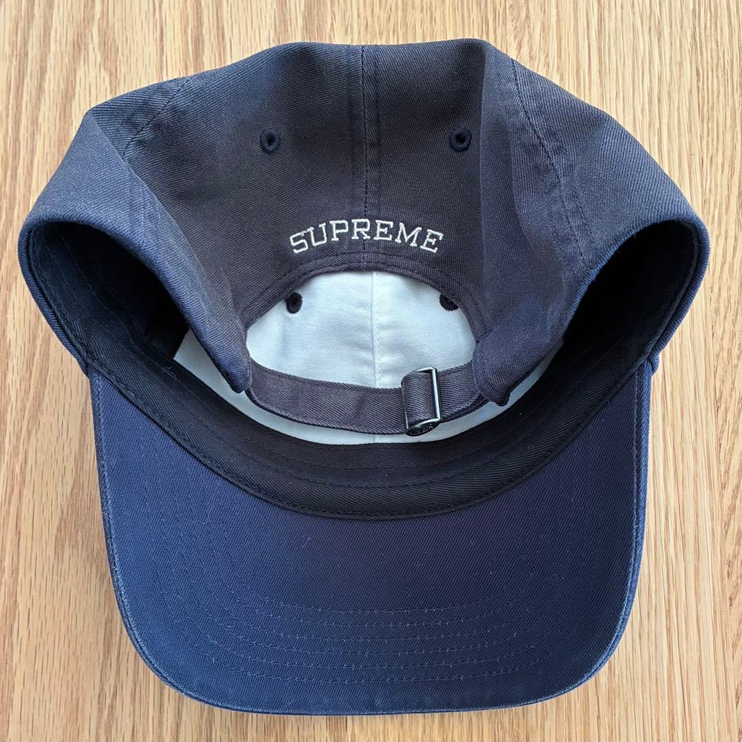 Supreme シュプリーム BleachedChino 6Panel ネイビー