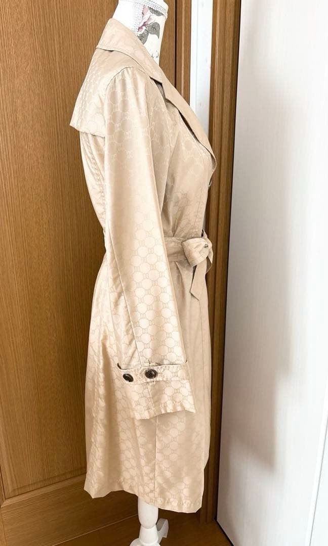 【極美品】DAKS LONDON ダックス 総柄 スプリングコート 日本製 L