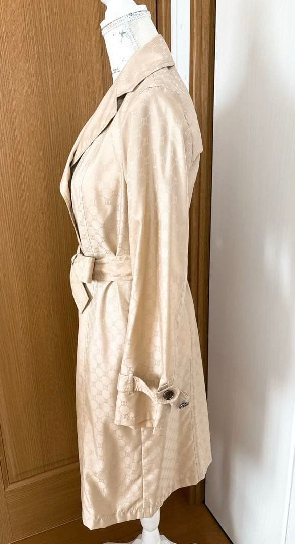 【極美品】DAKS LONDON ダックス 総柄 スプリングコート 日本製 L