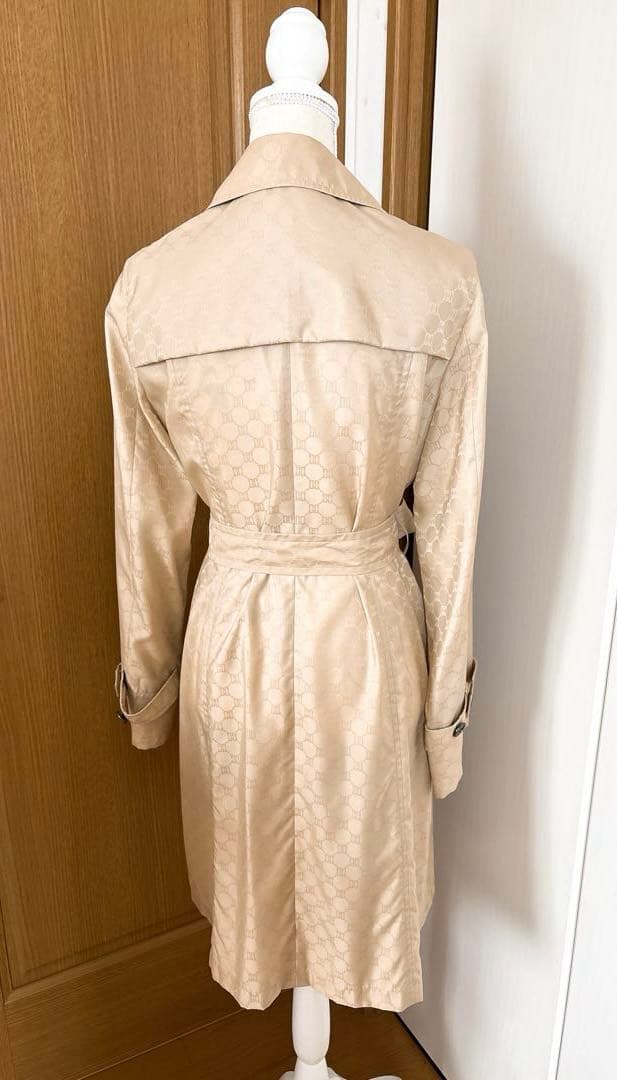 【極美品】DAKS LONDON ダックス 総柄 スプリングコート 日本製 L