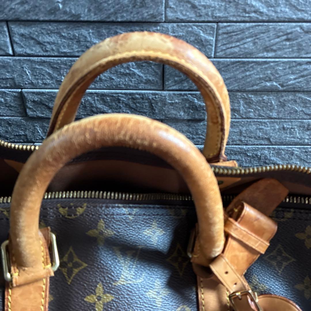 【正規品】Louis Vuitton ボストンバッグ キーポル55 ブラウン