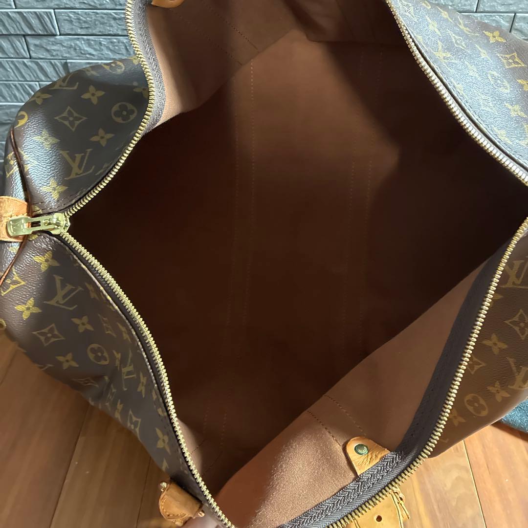 【正規品】Louis Vuitton ボストンバッグ キーポル55 ブラウン