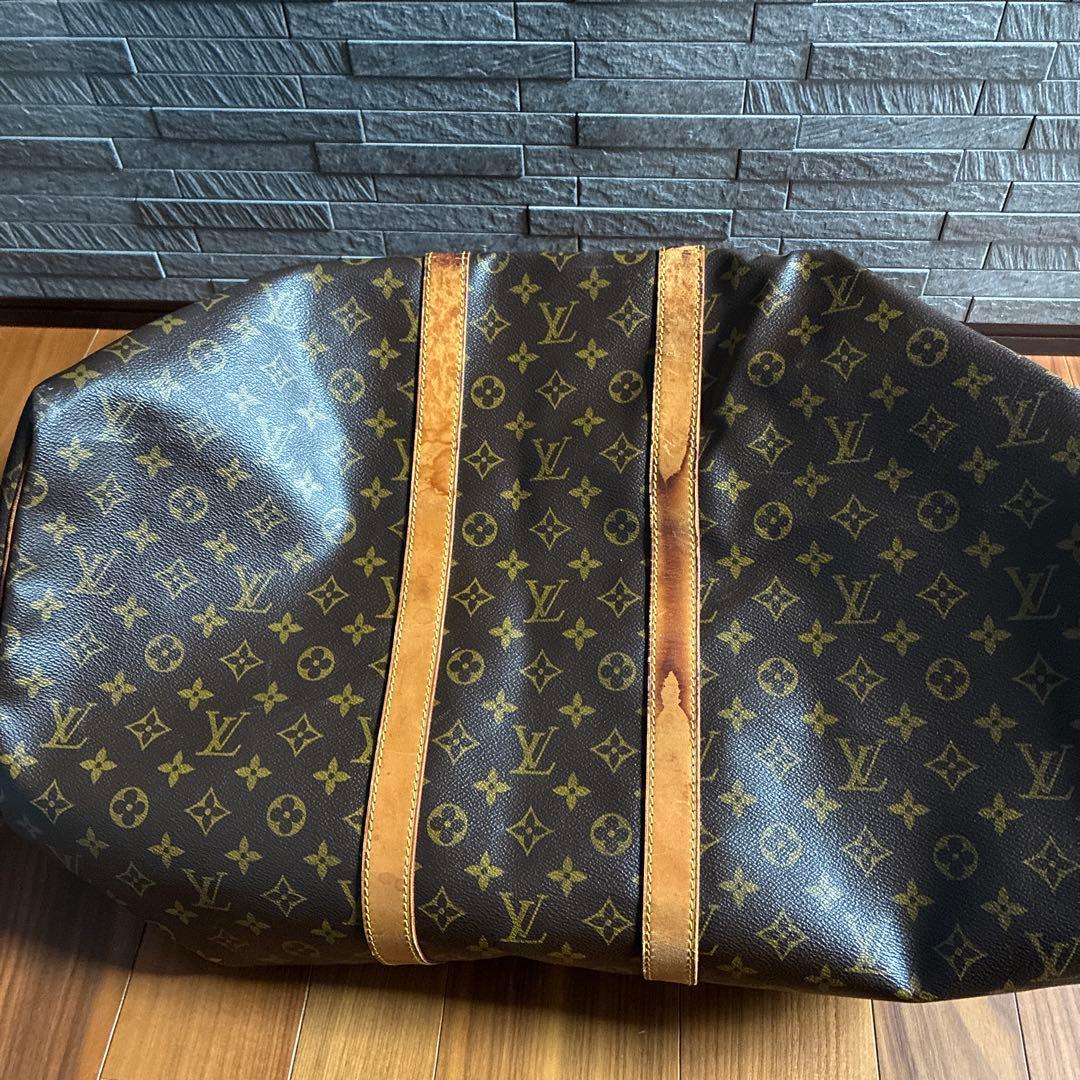 【正規品】Louis Vuitton ボストンバッグ キーポル55 ブラウン