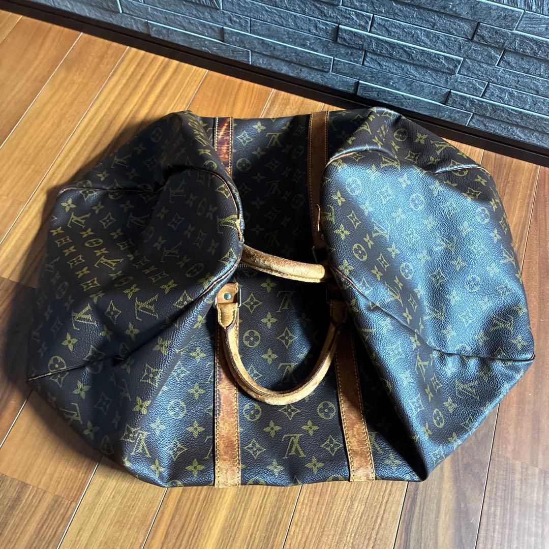 【正規品】Louis Vuitton ボストンバッグ キーポル55 ブラウン