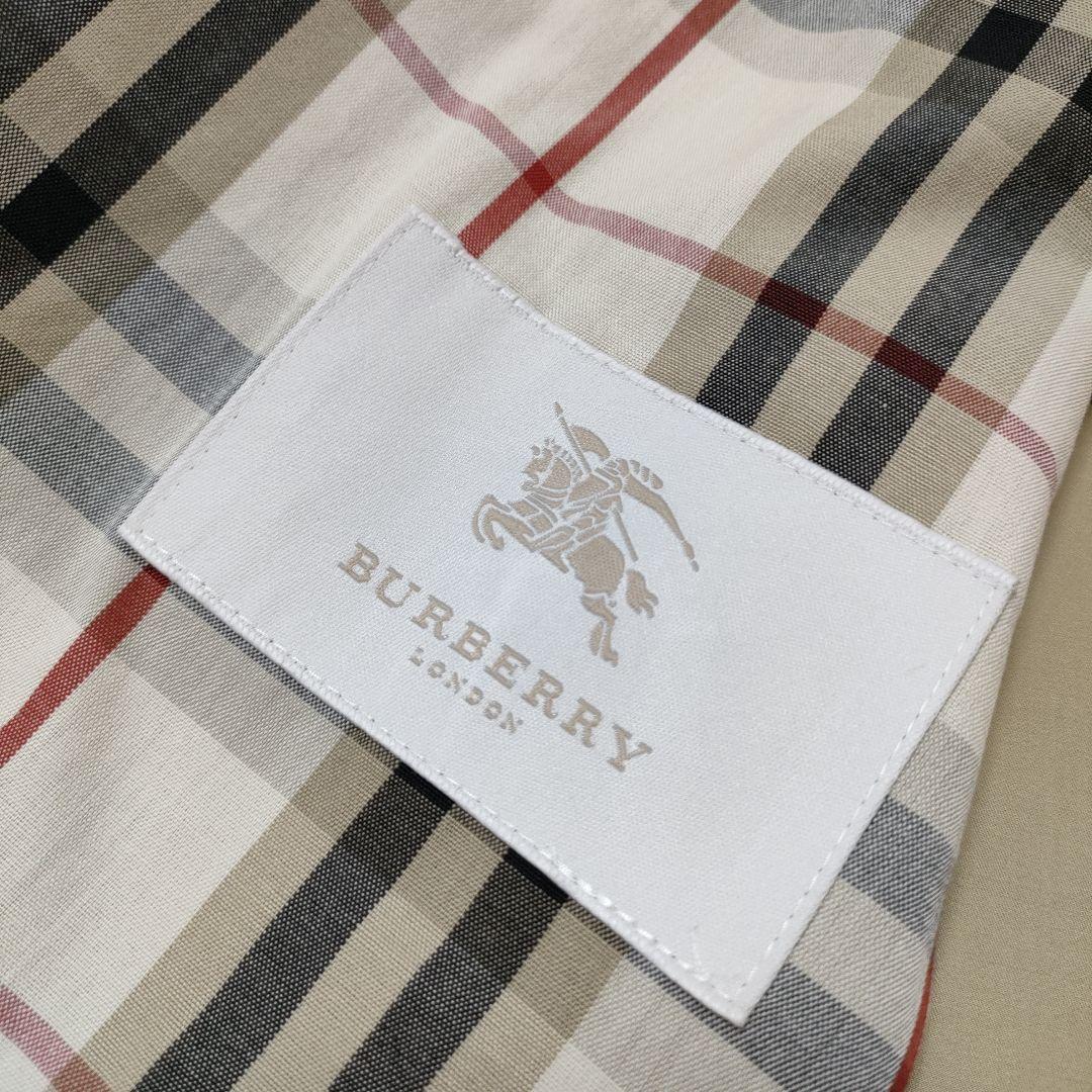 美品❢バーバリーロンドン　トレンチコート　ノバチェック　BURBERRY