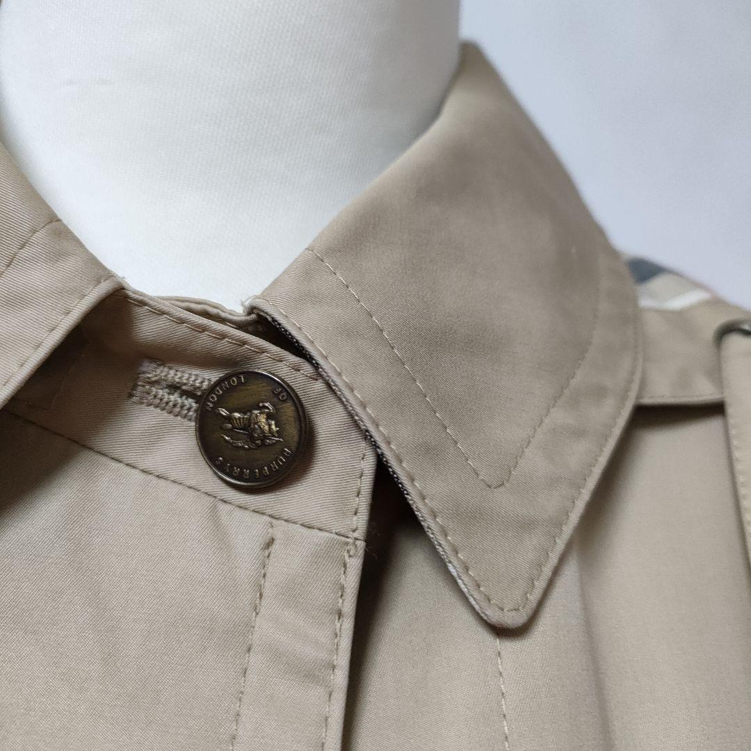 美品❢バーバリーロンドン　トレンチコート　ノバチェック　BURBERRY