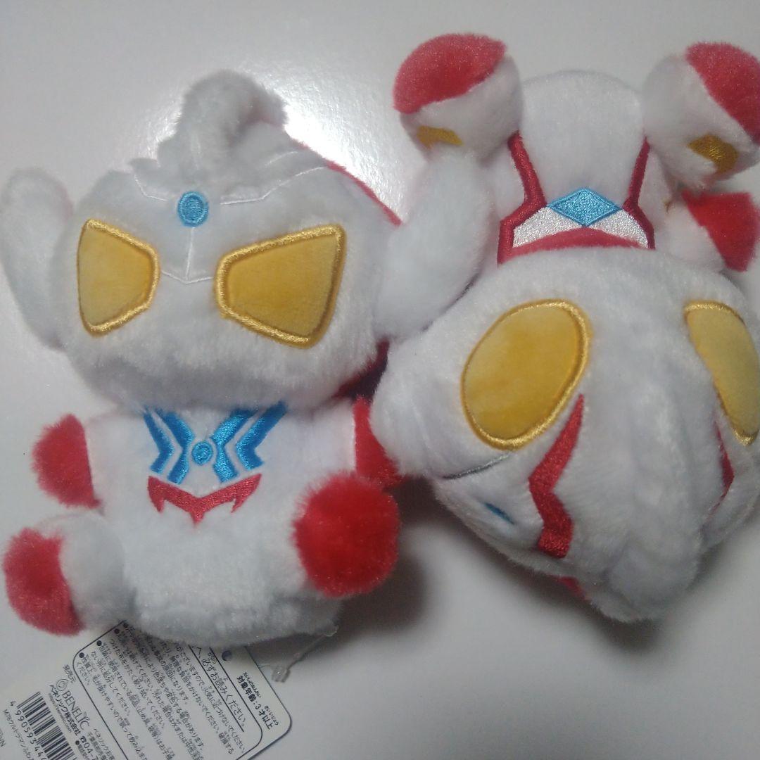 ふわふわお座りぬいぐるみ ウルトラマンタイガ ウルトラマンメビウス