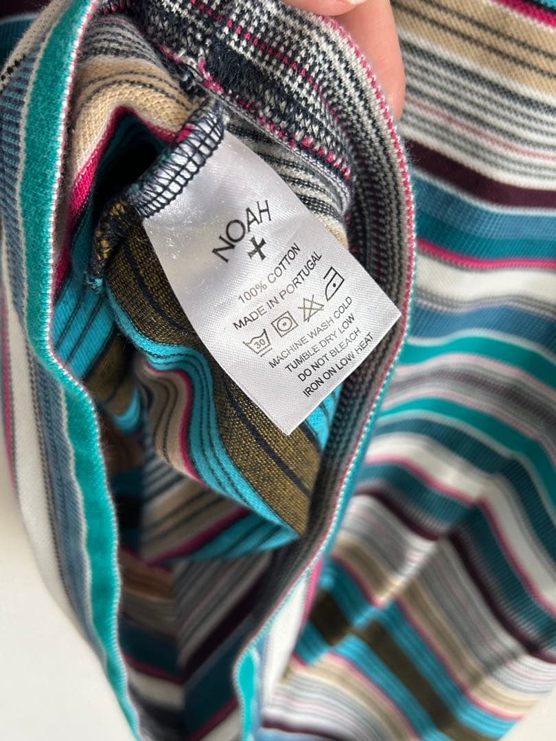 NOAH 24ss ストライプTシャツ