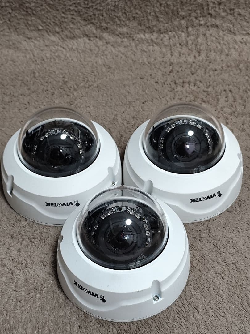 VIVOTEK FD8367A-V ドーム型防犯カメラ 3台セット