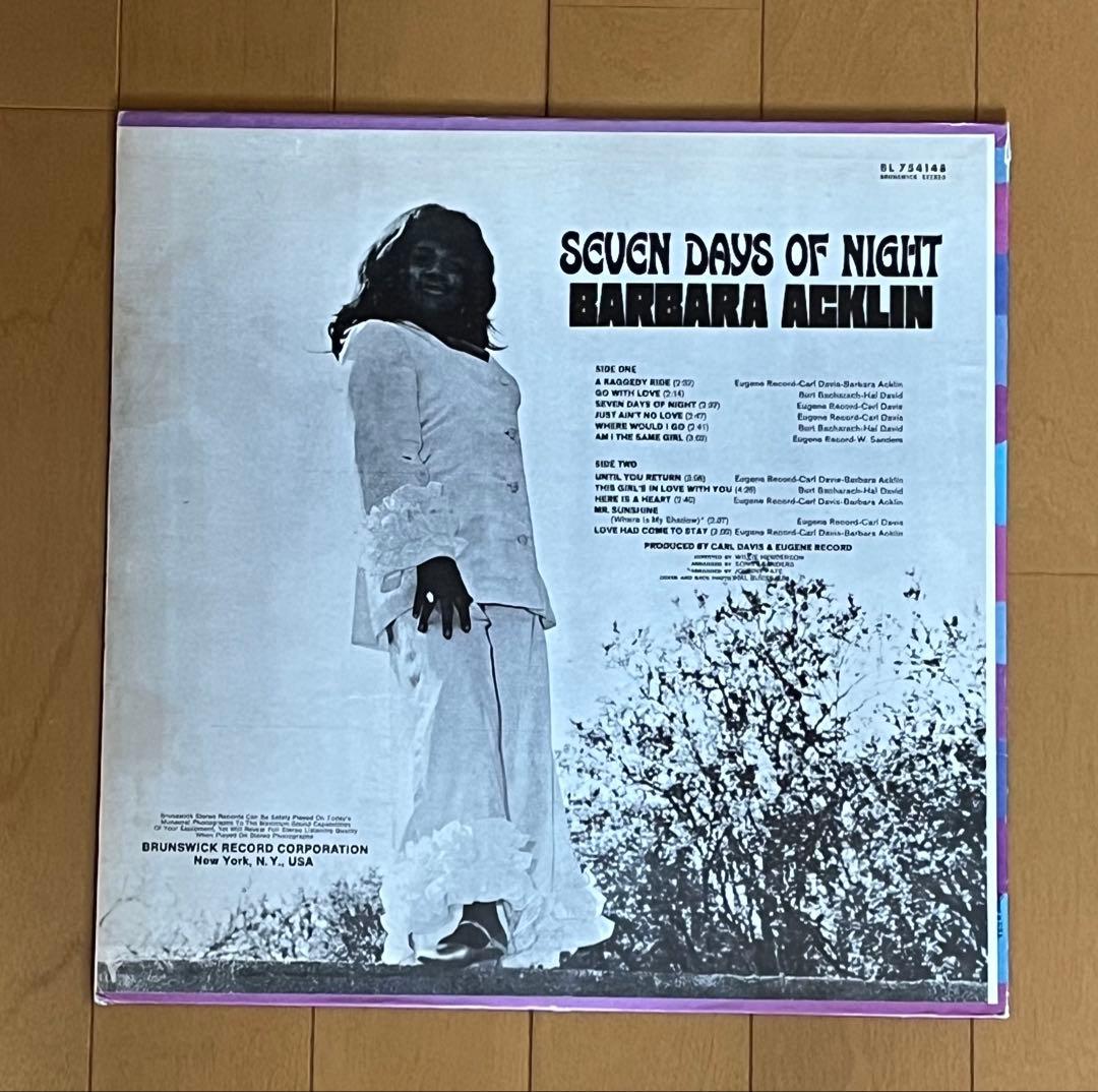 【US盤】Barbara Acklin/Seven days of night