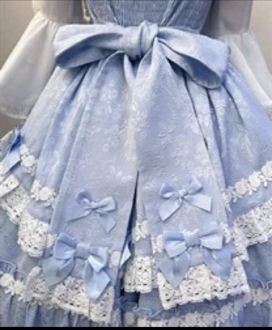 タグ付き未使用品 ブリリアントローズジャンスカ