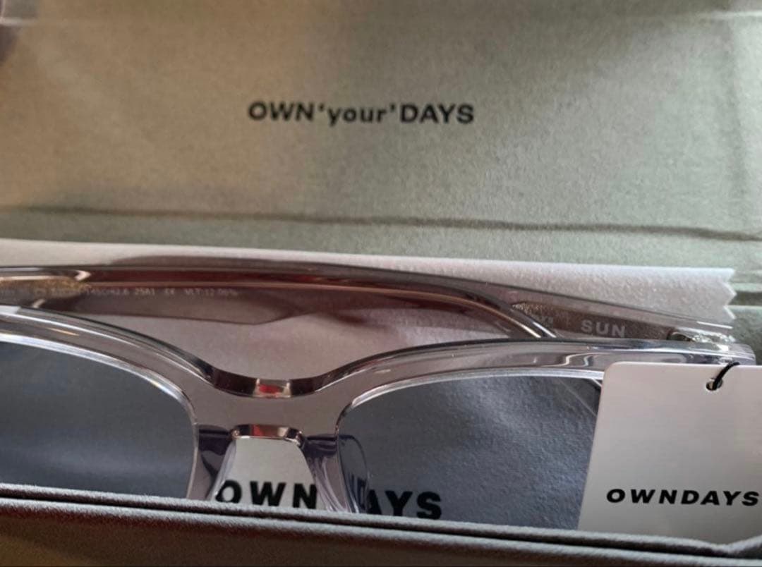 小物 owndays | sun takuya.kimura clear gray