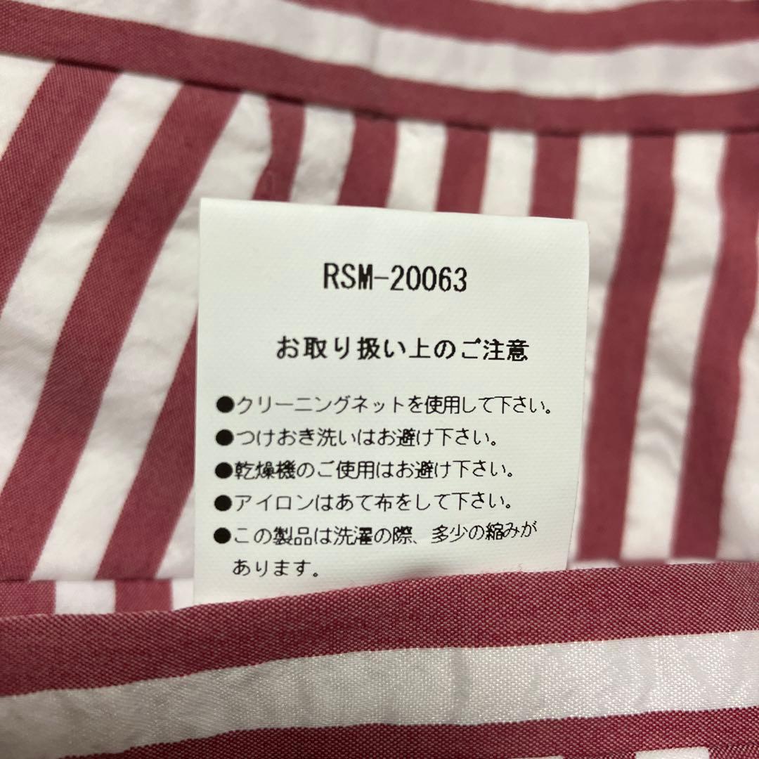 rough&swell 赤白ストライプパンツ M