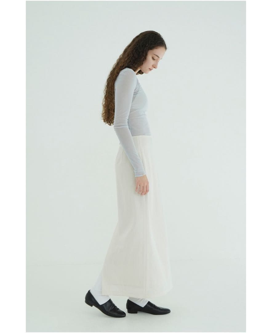 タグ付 クラネ CLANE LOW WAIST STRAIGHT SKIRT 0