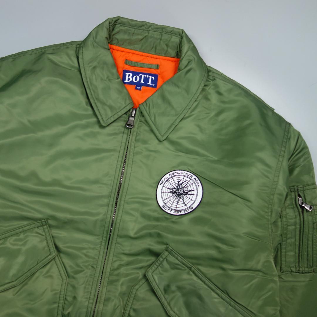 y*u様 BoTT Nylon Flight Jacket ナイロンフライトジャ