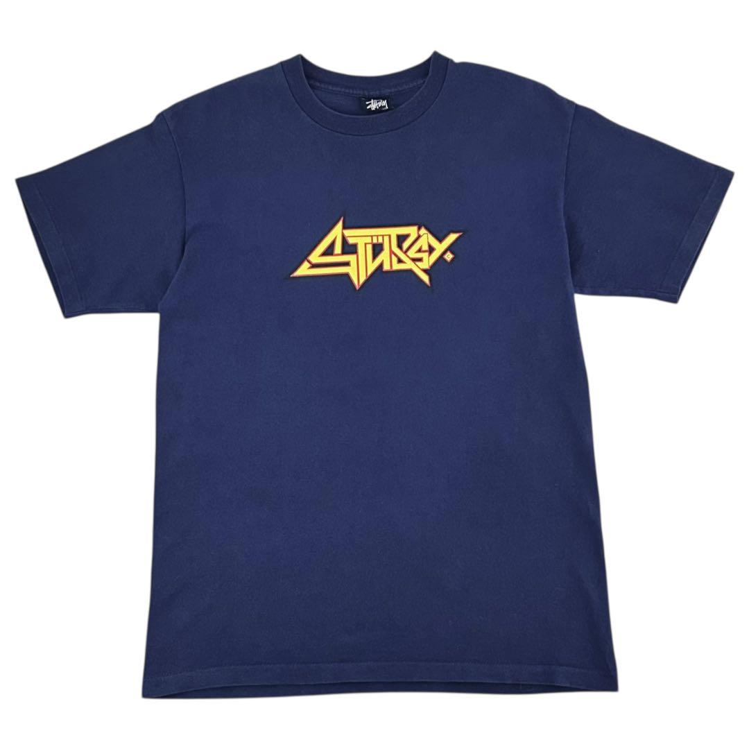 り*う様 90s OLD STUSSY 紺タグ USA製 ANTHRAX ロゴ