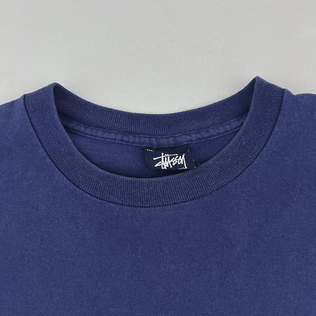り*う様 90s OLD STUSSY 紺タグ USA製 ANTHRAX ロゴ
