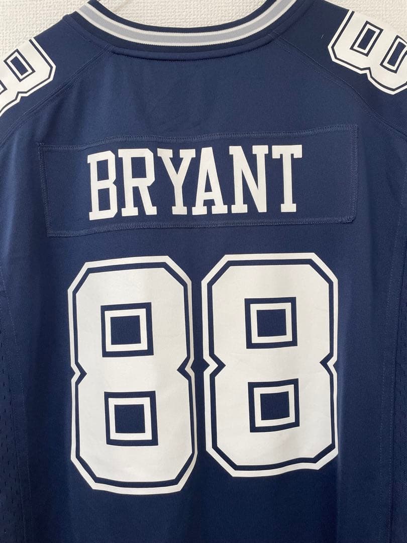 NIKE×NFL カウボーイズ　BRYANT アメフト　ゲームシャツ XLサイズ
