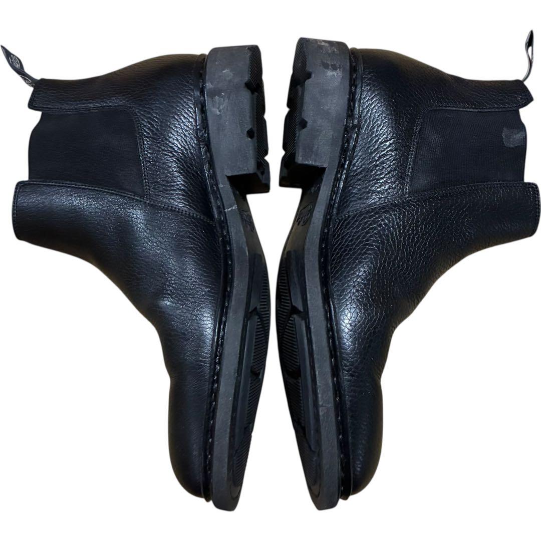 Paraboot CHAMFORT ブラックレザー サイドゴアブーツ