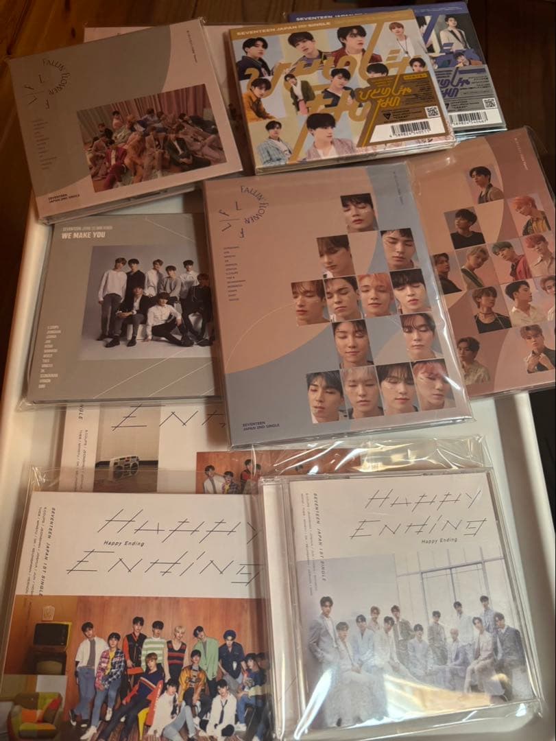 K-POPアルバムセット SEVENTEEN他
