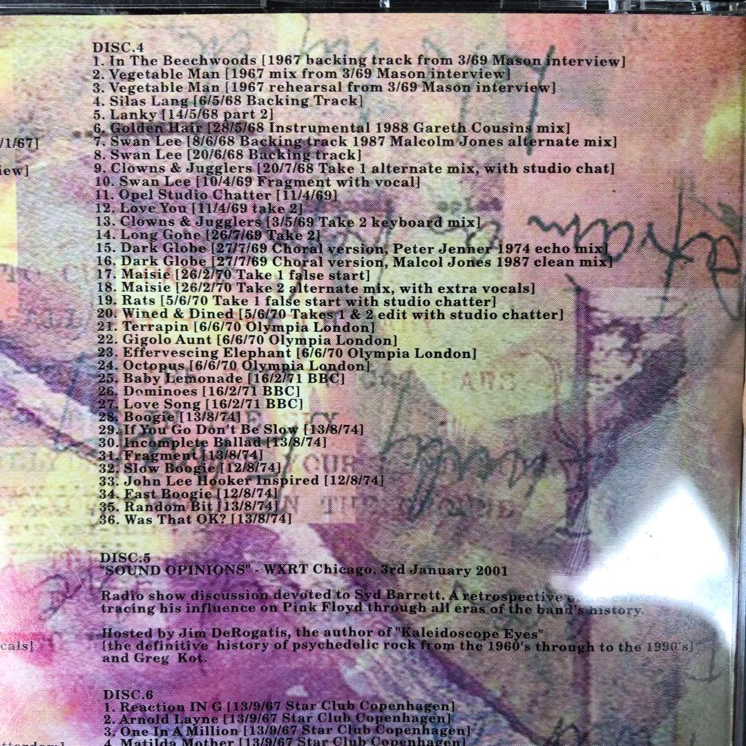 シド・バレット　輸入盤6枚組CD 『Beyond Rhyme Nor …』