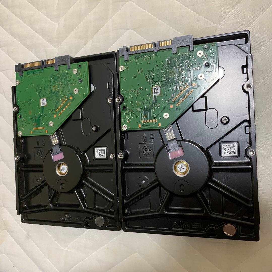 Seagate Barracuda & Skyhawk 4TB HDDセット