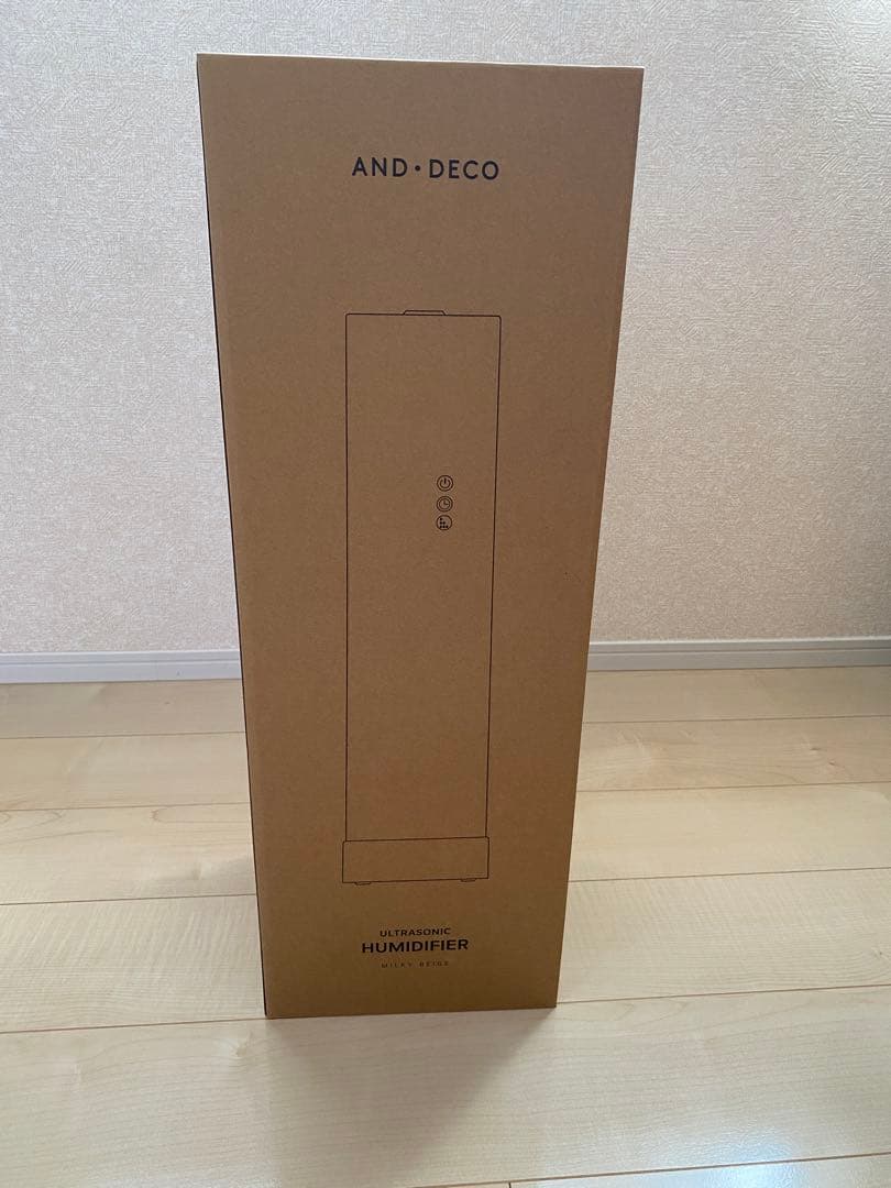 ⭐︎奮闘中！！⭐︎アンドデコ　モダンデコ　超音波式加湿器　タワー加湿器