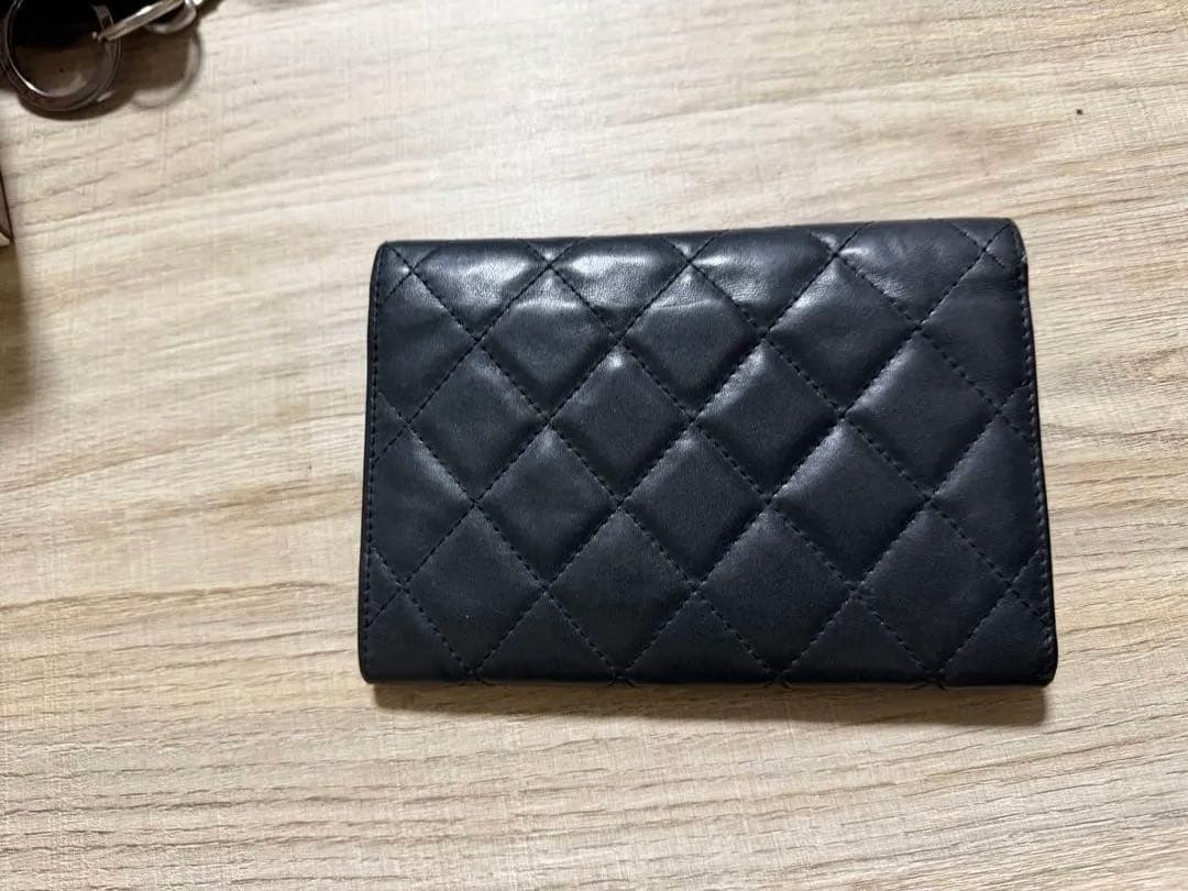 CHANELカンボンライン財布ブラック✖︎ピンク(急ぎ‼️)