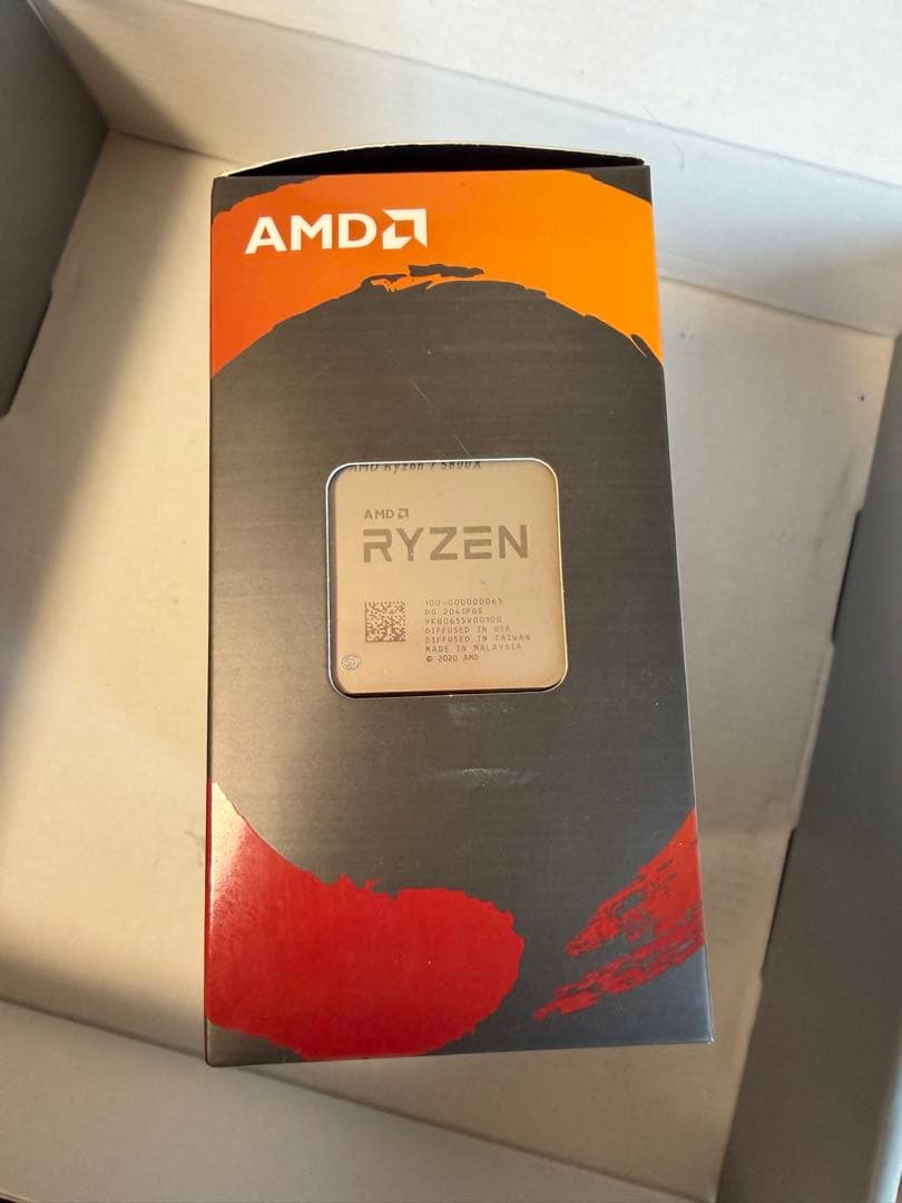 CPU AMD Ryzen 7 5800X CPU