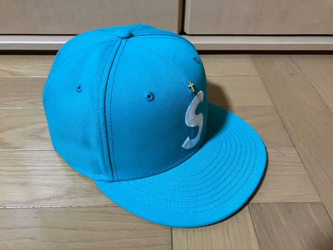 Supreme シュプリーム ゴールドクロス Sロゴ キャップ 7 1/2