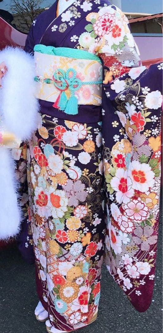 りぃ！　　成人式振袖フルセット　160cm