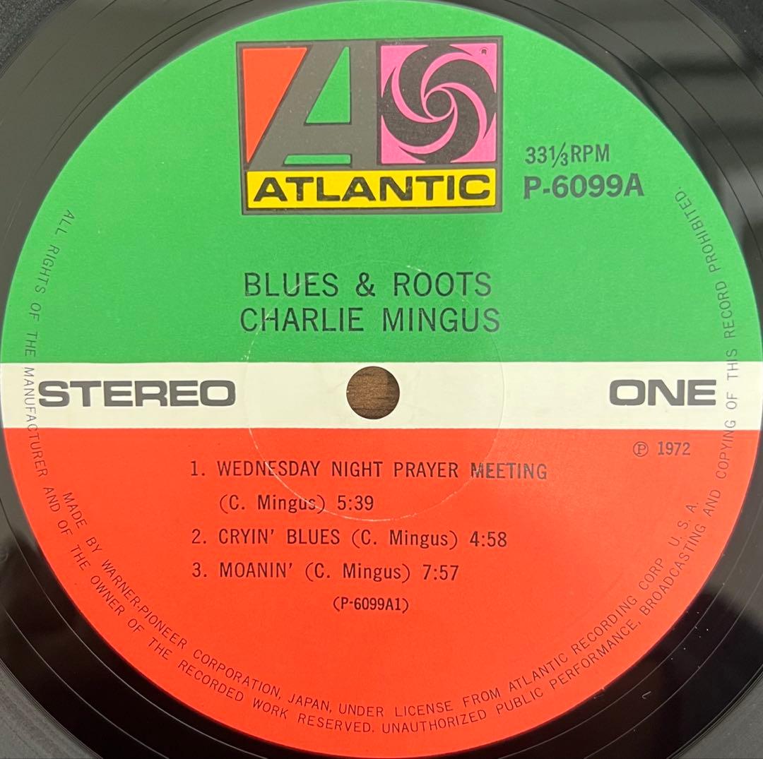【LP/美盤/帯付】Charlie Mingus / Blues & Roots