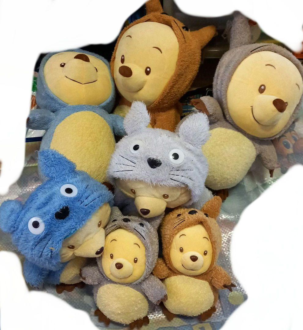 激レア★Disneyコラボ★ BABYプーさん✖️ジブリ★トトロ★電動セット♪