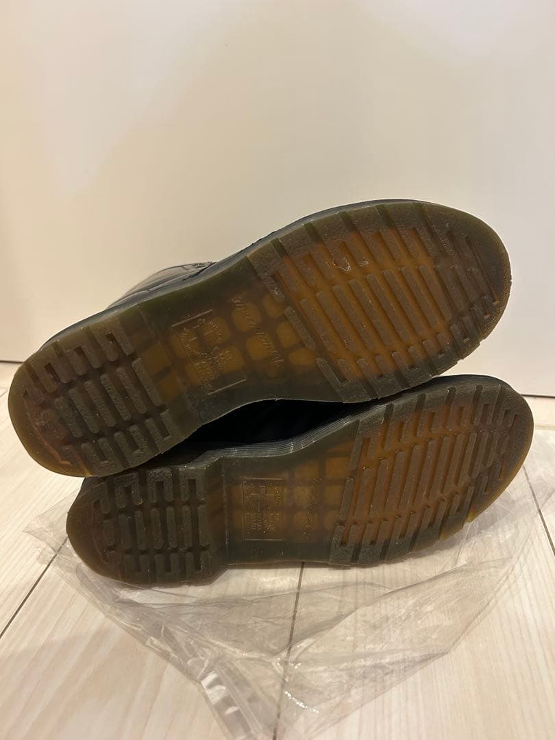 美品✨ブラックレザーブーツ ミッドカット