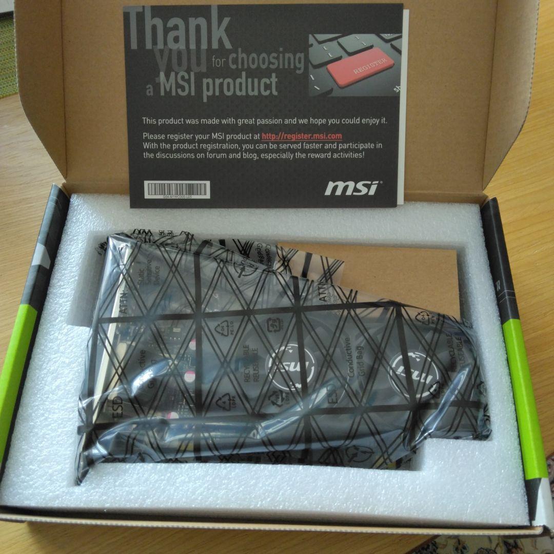 グラフィックボード・グラボ・ビデオカード MSI GeForce GTX 1050 Ti 4GB