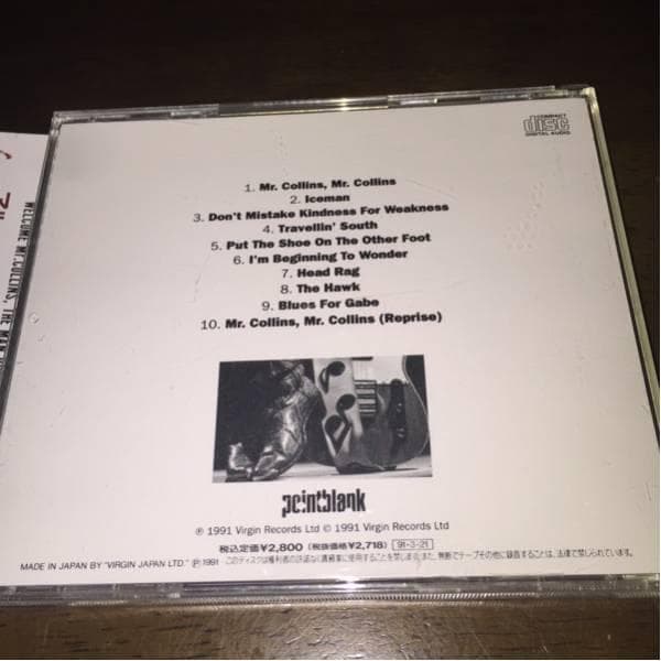 帯付き！国内盤！ COLLINS/アルバート・コリンズ/ICEMAN