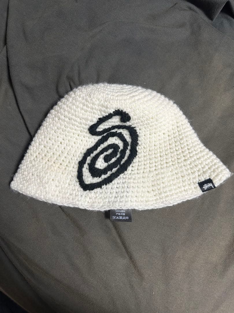 Stussy SWIRLY S KNIT ニットバケットハット