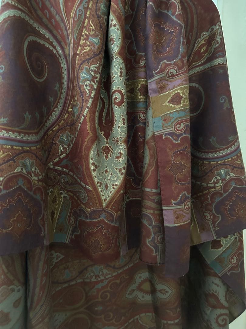 ETRO ペイズリー柄 大判ストール