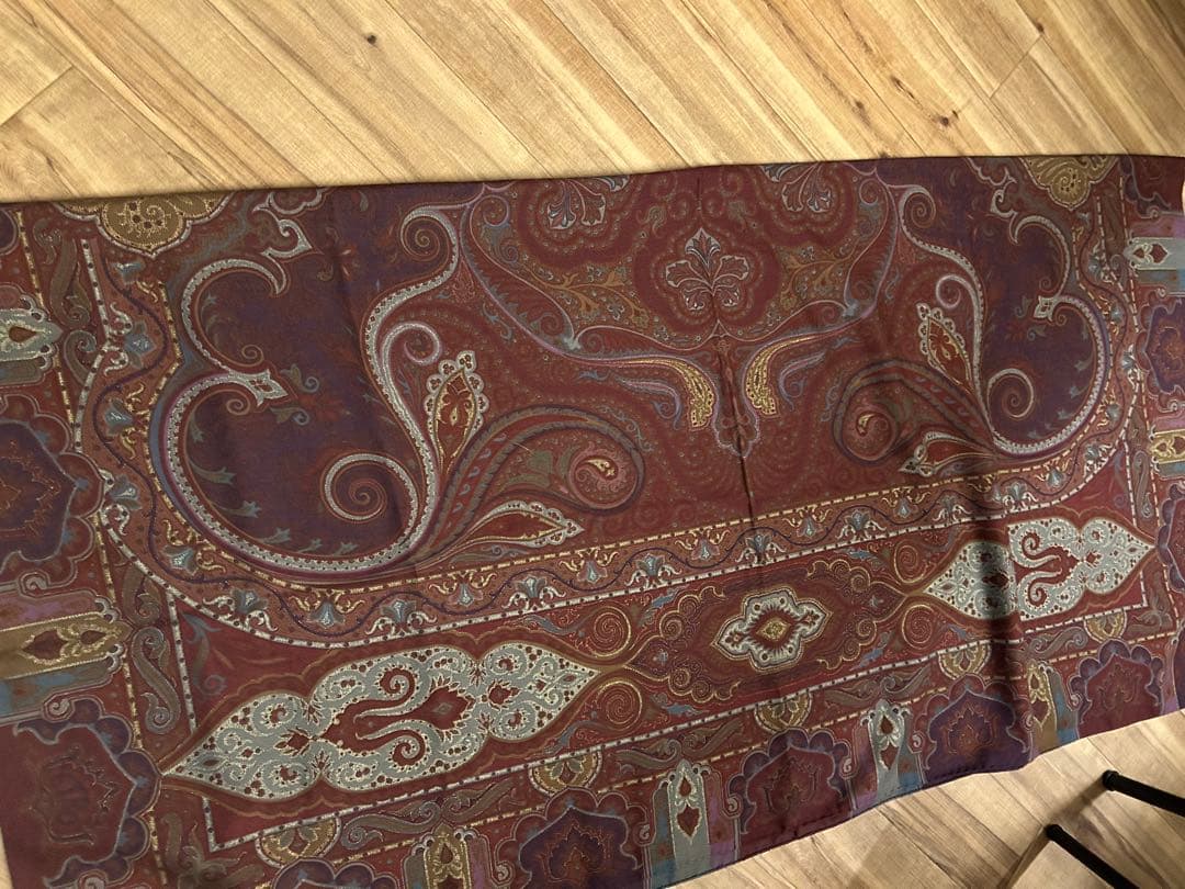 ETRO ペイズリー柄 大判ストール